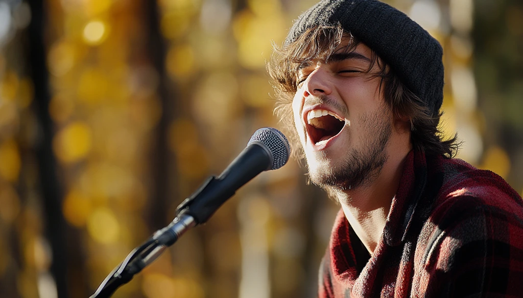 Bad breathing technique leading to common singing errors