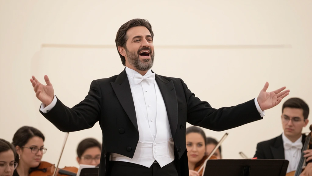 Bel Canto Technique - Man with Orchestra Bel Canto Technique - Man with Orchestra