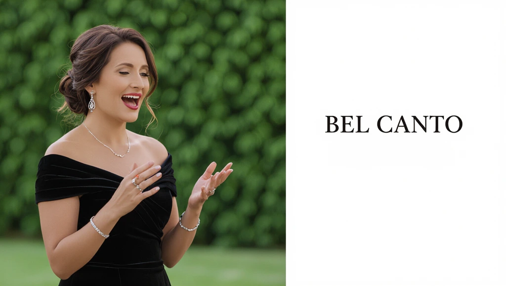 Woman Singing Bel Canto - What Bel Canto Means and Where It Comes From Woman Singing Bel Canto - What Bel Canto Means and Where It Comes From