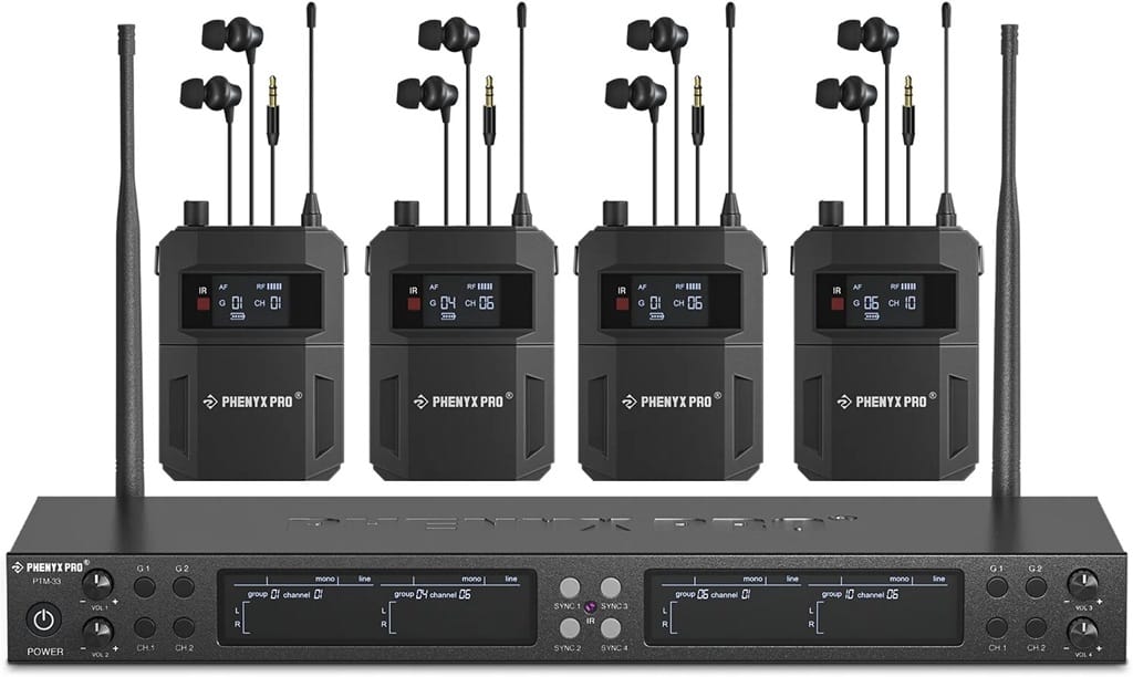 Phenyx In Ear Monitor for Live Singers