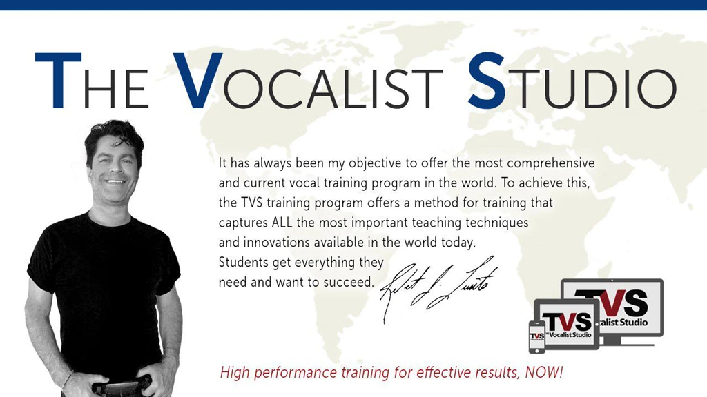 The Vocalist Studio Online Singing Course by Robert Lunte