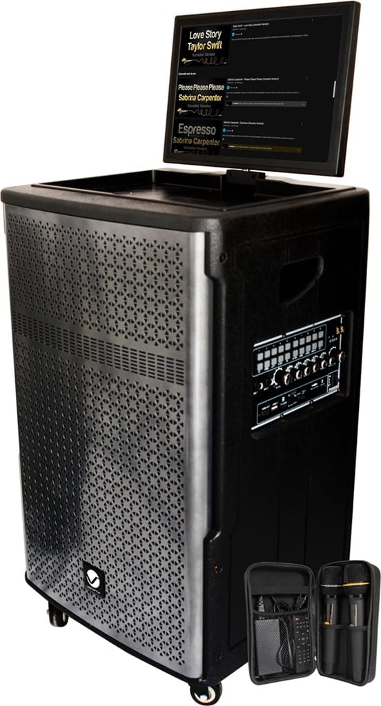 Vocopro wedding-singer Professional Battery-Powered Portable Karaoke System