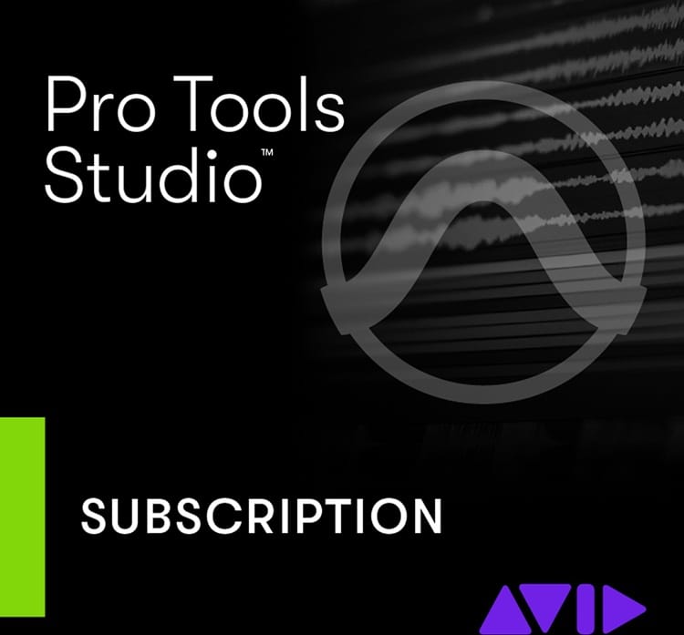Avid Pro Tools Studio Subscription - Digital Audio Workstation
