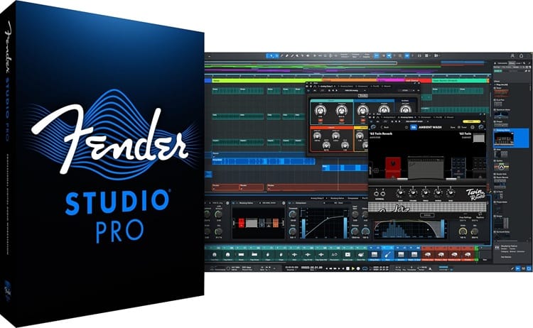FENDER STUDIO PRO Music Production Sotware - Perpetual - Beginner DAW