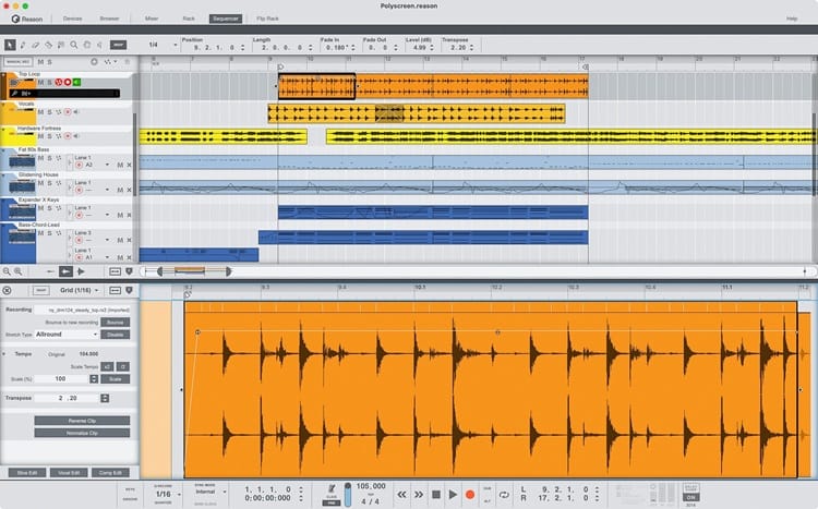 Reason Studios_REASON13 DAW - Music Production Software