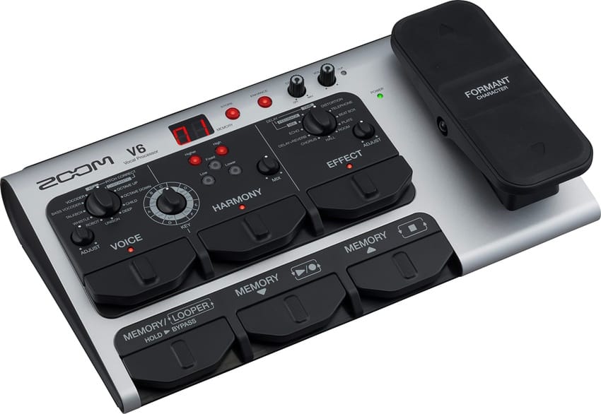 Zoom V6-SP Vocal  Effects Processor with built in looper