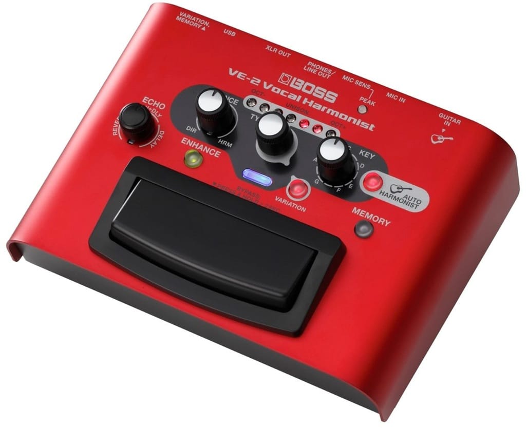 Boss VE-2 Vocal Harmony Pedal