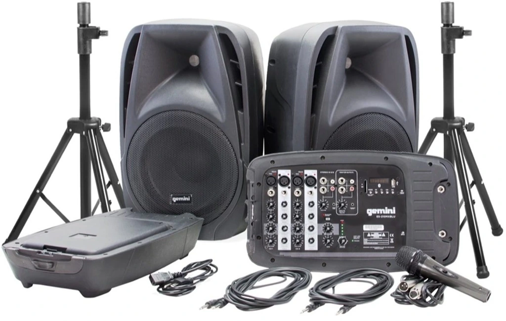Gemini ES 210MXBLU ST Portable PA System