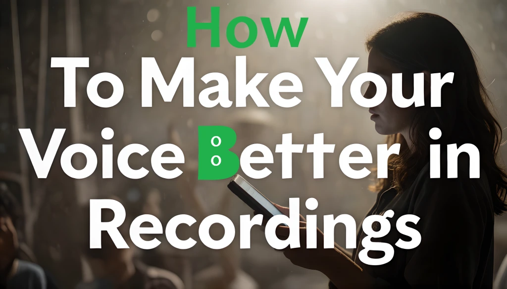 How to Make Your Voice Sound Better in Recordings Hero